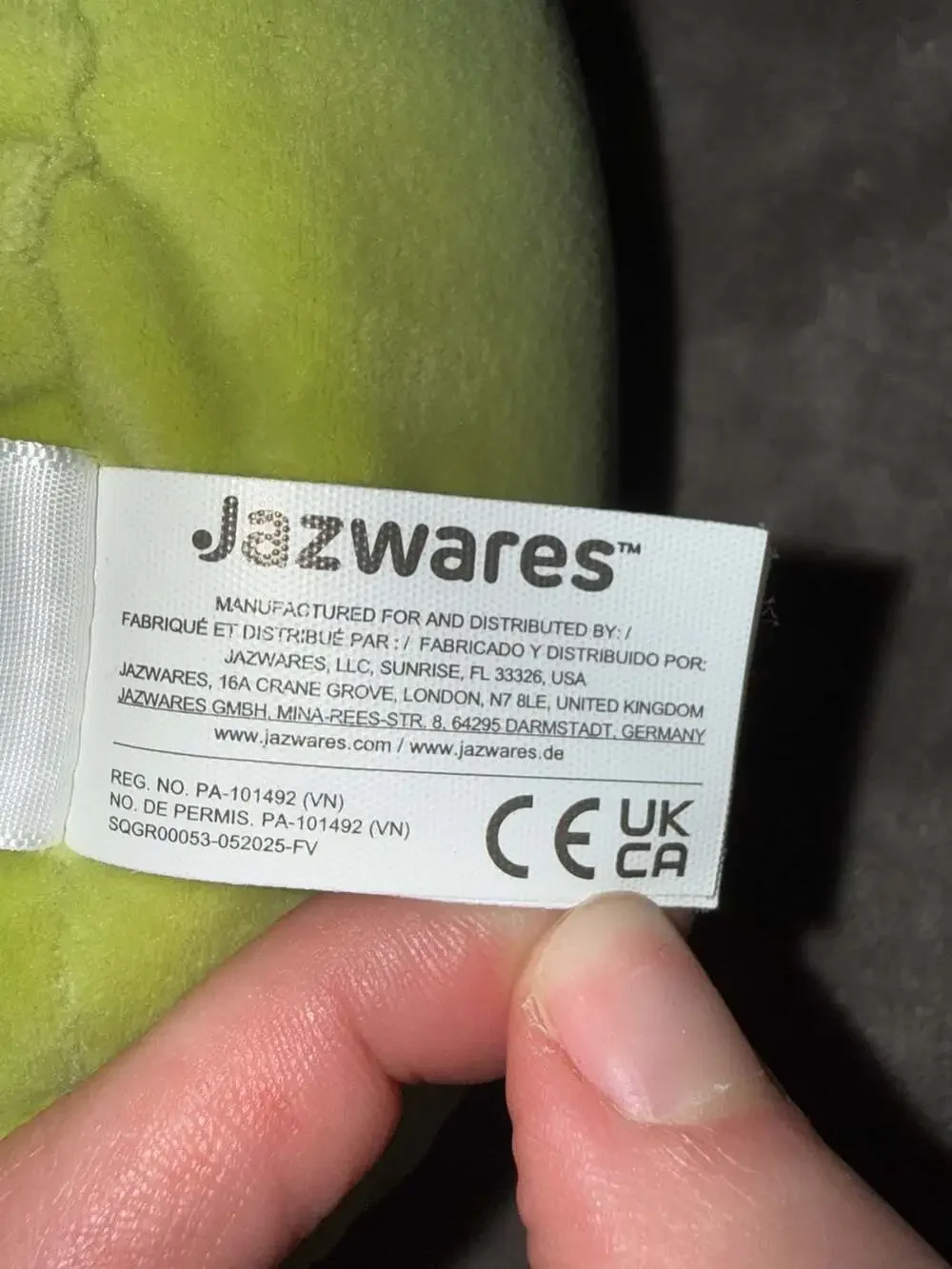 Squishmallows The Grinch Plush Toy
